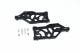 ALUMINUM FRONT LOWER ARMS -8PC SET black