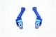 ALUMINUM REAR KNUCKLE ARM -2PC SET blue