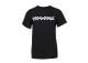 T-shirt zwart/Traxxas logo wit L