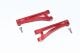 ALUMINUM FRONT UPPER ARMS -4PC SET red