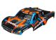 Body Slash 4x4 oranje/blauw met sticker