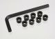 koop Draaikogelkappen gehard aluminium (8) by Traxxas for only € 22,95 in TRX 7000 tot 7999 at Bliek Modelbouw, Bliek Modelbouw. Beschikbaar