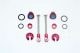 ALLOY REBILD KIT FOR MAG115R REAR DAMPER -20PC SET red