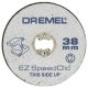 koop Dremel Speed Clic SC456B 2615S456JD Doorslijpschijf recht 38 mm (12 st) Metaal for only € 16,80 in Dremel at Bliek Modelbouw, Bliek Modelbouw. Beschikbaar