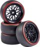 koop Wheel Set Drift (4) black/red 1:10 by CARSON for only € 20,99 in RC Modelbouw, RC Onderdelen & Elektronica, Auto's, CARSON at Bliek Modelbouw, Bliek Modelbouw. Beschikbaar