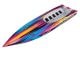 Romp Spartan roze/blauw gemonteerd