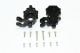 ALUMINUM FRONT KNUCKLE ARMS-14PC SET black