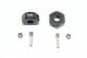 ALUMINUM HEX ADAPTERS 7MM -6PC SET black