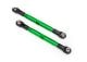 koop L/R toespoorstang 7075-T6 aluminium groen 87mm f/h (2) by Traxxas for only € 38,00 in TRX 6500 tot 6999 at Bliek Modelbouw, Bliek Modelbouw. Beschikbaar