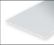Gladde plaat 152x292 mm - Wit 2