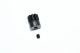 STEEL 9T PINION GEAR -2PC SET black