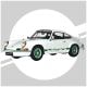 IXO Porsche 911 Carrera RS 2.7 WIT