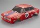 Alfa Romeo 2000 GTAm Karosserie Rot 195mm RTU all-in