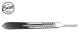 koop Scalpel Handle - Thick Stainless Steel Handle by HRC Racing for only € 10,45 in Gereedschap at Bliek Modelbouw, Bliek Modelbouw. Beschikbaar