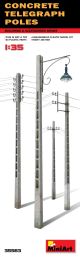 koop 1/35 CONCRETE TELEGRAPH POLES by MiniArt for only € 20,09 in Diorama, MiniArt at Bliek Modelbouw, Bliek Modelbouw. Beschikbaar
