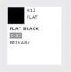 AQUEOUS HOB. COL. 10 ML FLAT BLACK