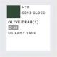 AQUEOUS HOB. COL. 10 ML OLIVE DRAB 2