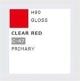 AQUEOUS HOB. COL. 10 ML CLEAR RED