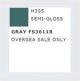 AQUEOUS HOB. COL. 10 ML GRAY FS 36118