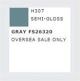 AQUEOUS HOB. COL. 10 ML GRAY FS 36320