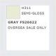 AQUEOUS HOB. COL. 10 ML GRAY FS 36622