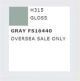 AQUEOUS HOB. COL. 10 ML GRAY FS 16440