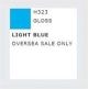 AQUEOUS HOB. COL. 10 ML LIGHT BLUE