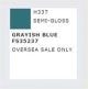 AQUEOUS HOB. COL. 10 ML GRAYISH BLUE FS35237