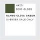 AQUEOUS HOB. COL. 10 ML RLM80 OLIVE GR.