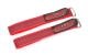 Team Corally - Pro Battery Straps - 300x20mm - Metal Buckle - Silicone Anti-Slip Strings - Red - 2 pcs