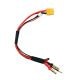 SkyRC Laadkabel XT60 voor 2s Accu met 4mm  en 5mm
